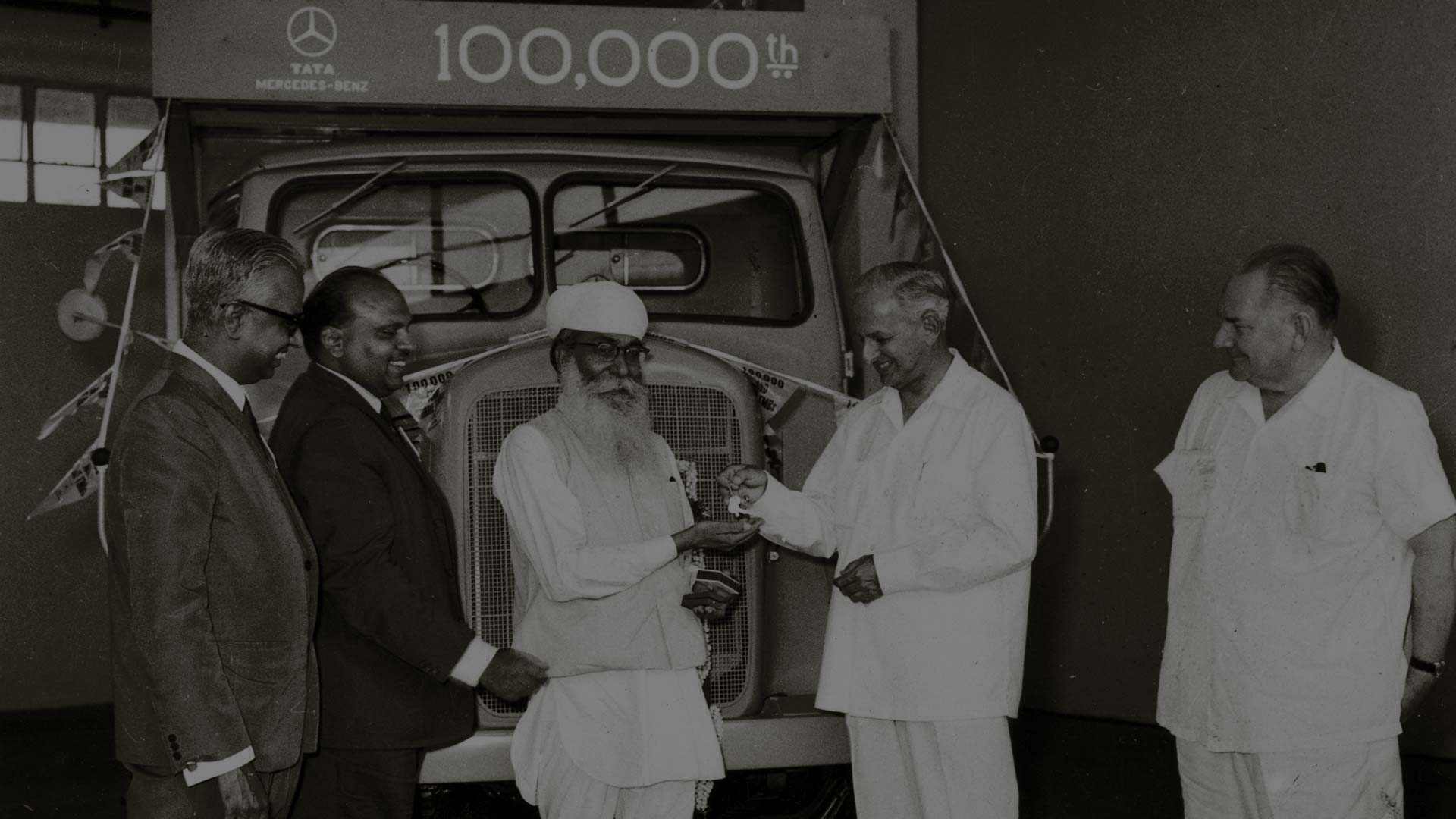 Tata Motors' 100,000th truck