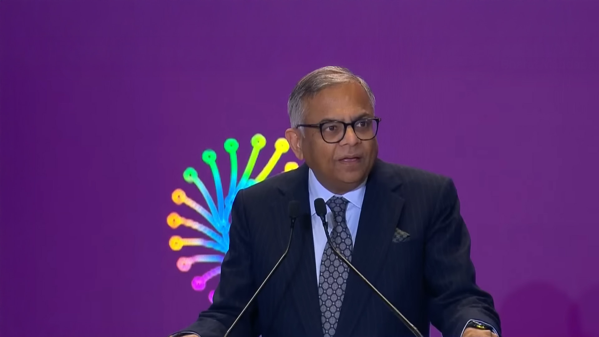 N Chandrasekaran at the AI Summit