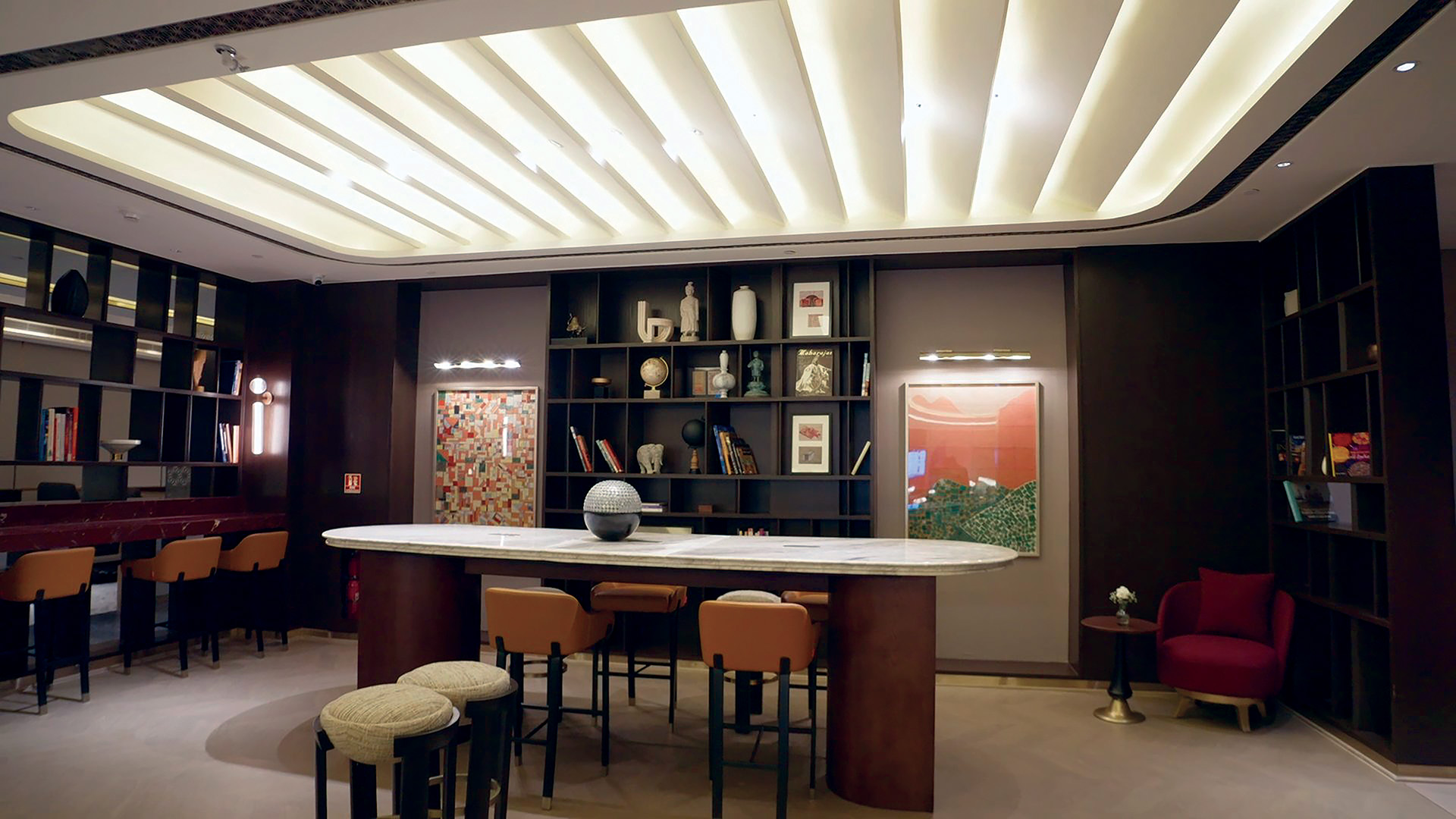 Air India Maharaja lounge Delhi