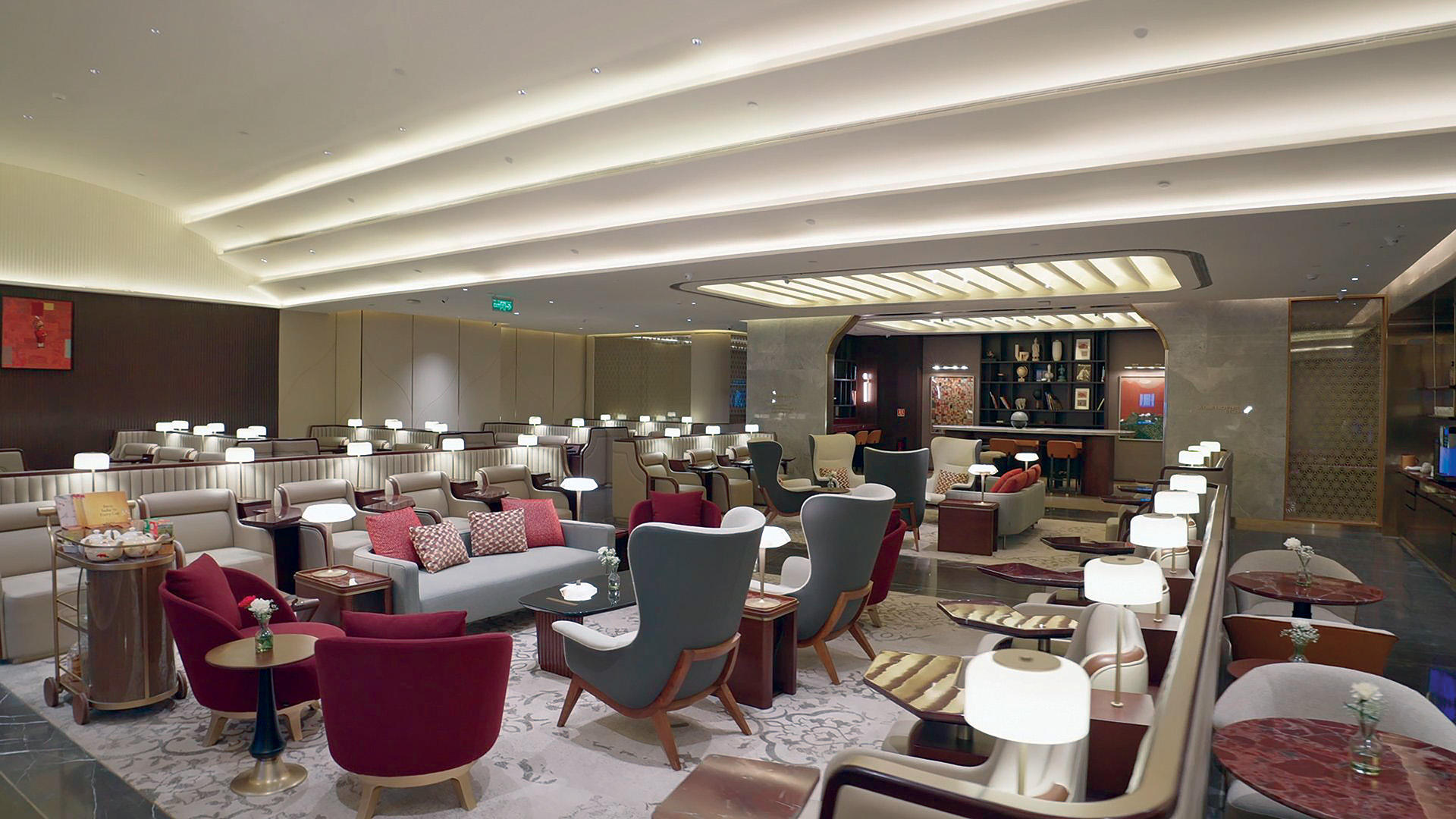 Air India Maharaja lounge Delhi
