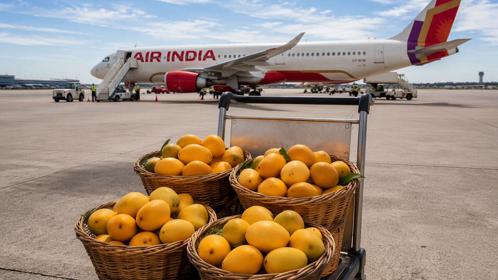 Air India mango cargo