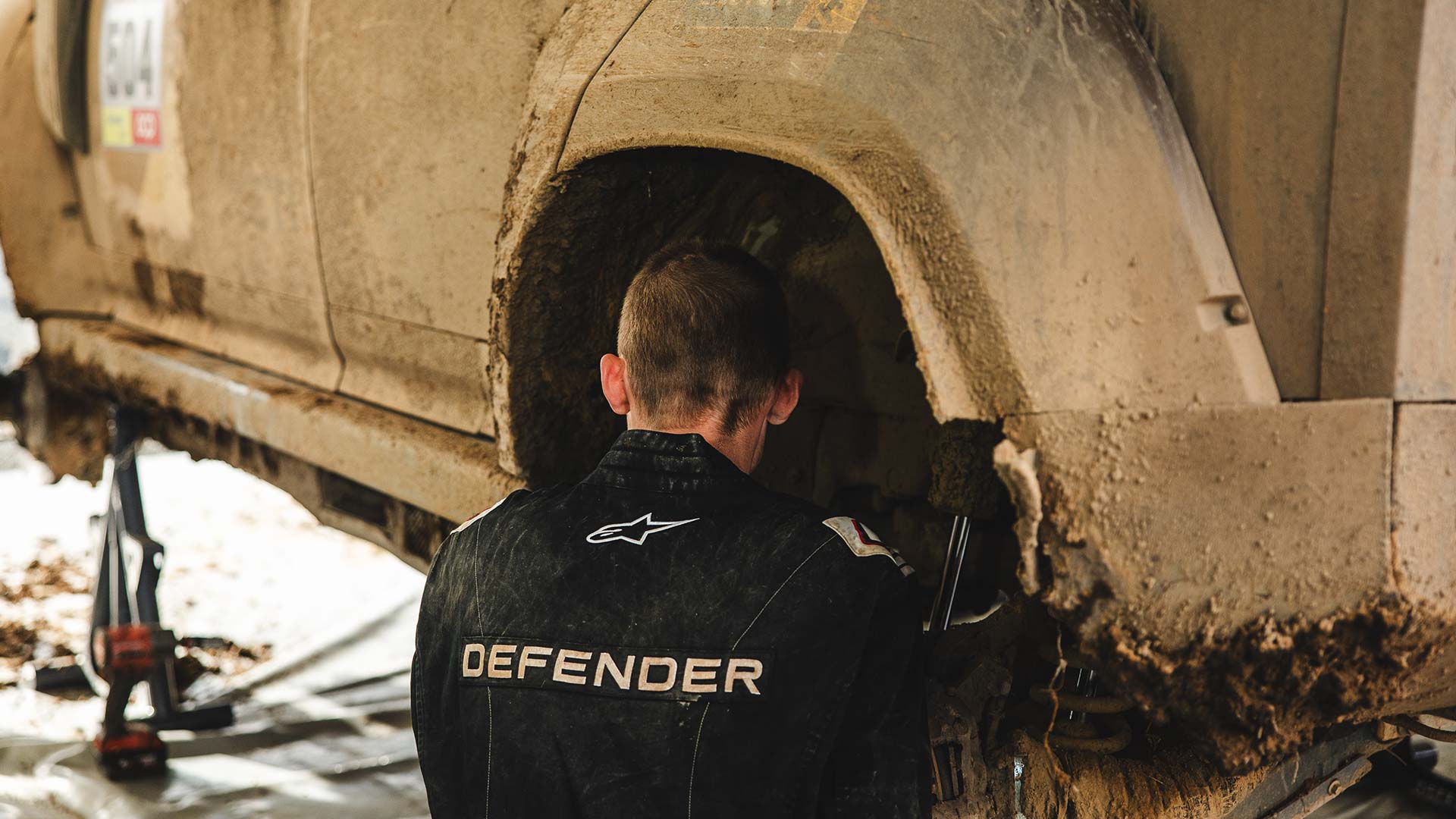 Technicians at work