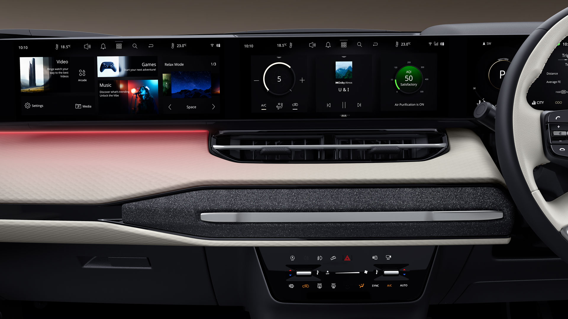 Tata Sierra soundbar