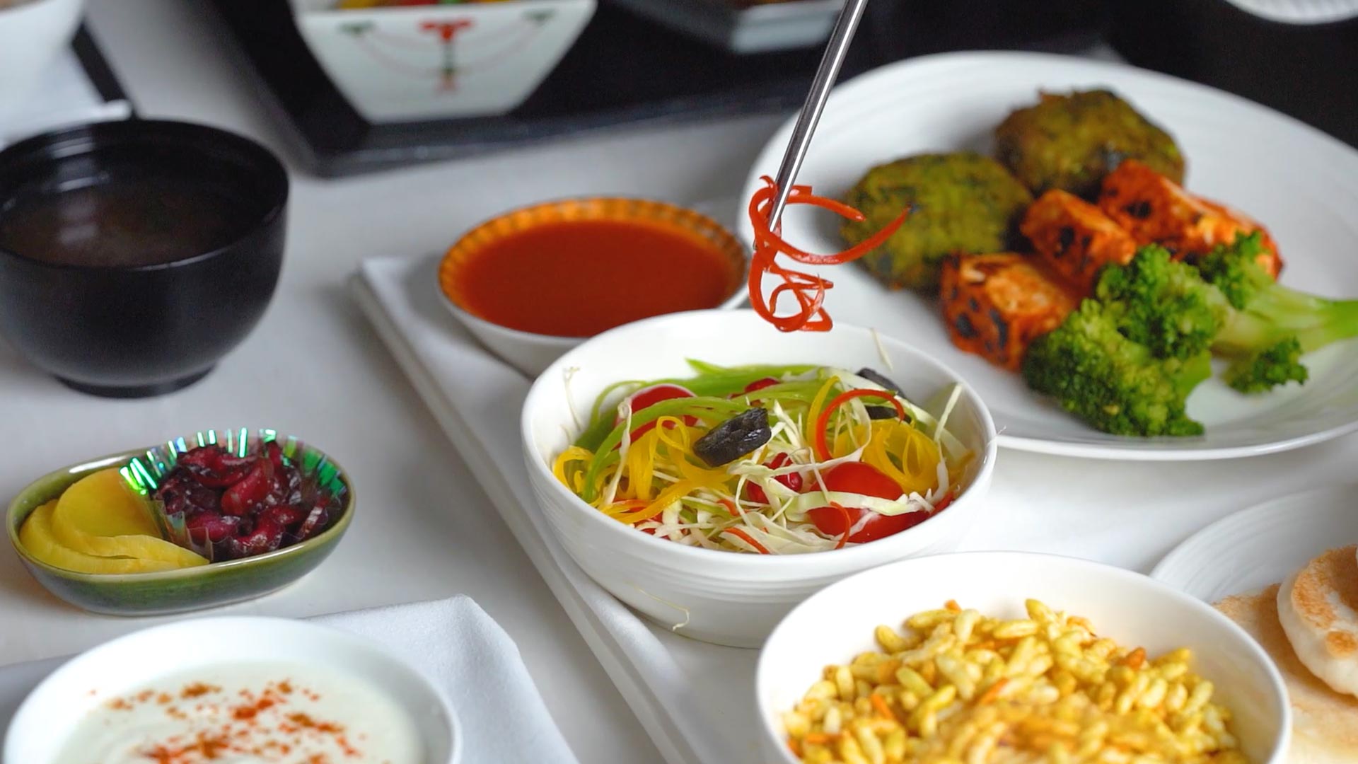 TajSATS food on the platter