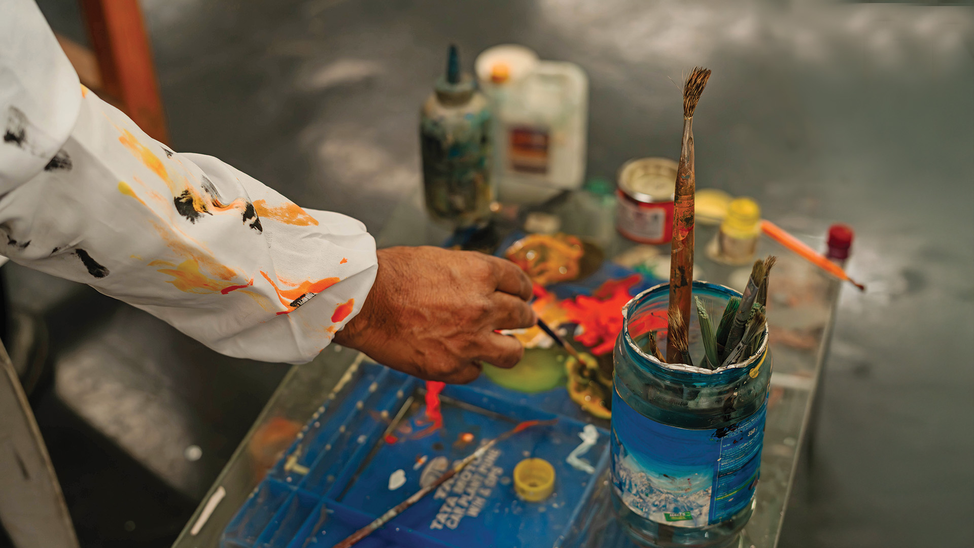 Tata Motors Chikhali plant technicians art gallery