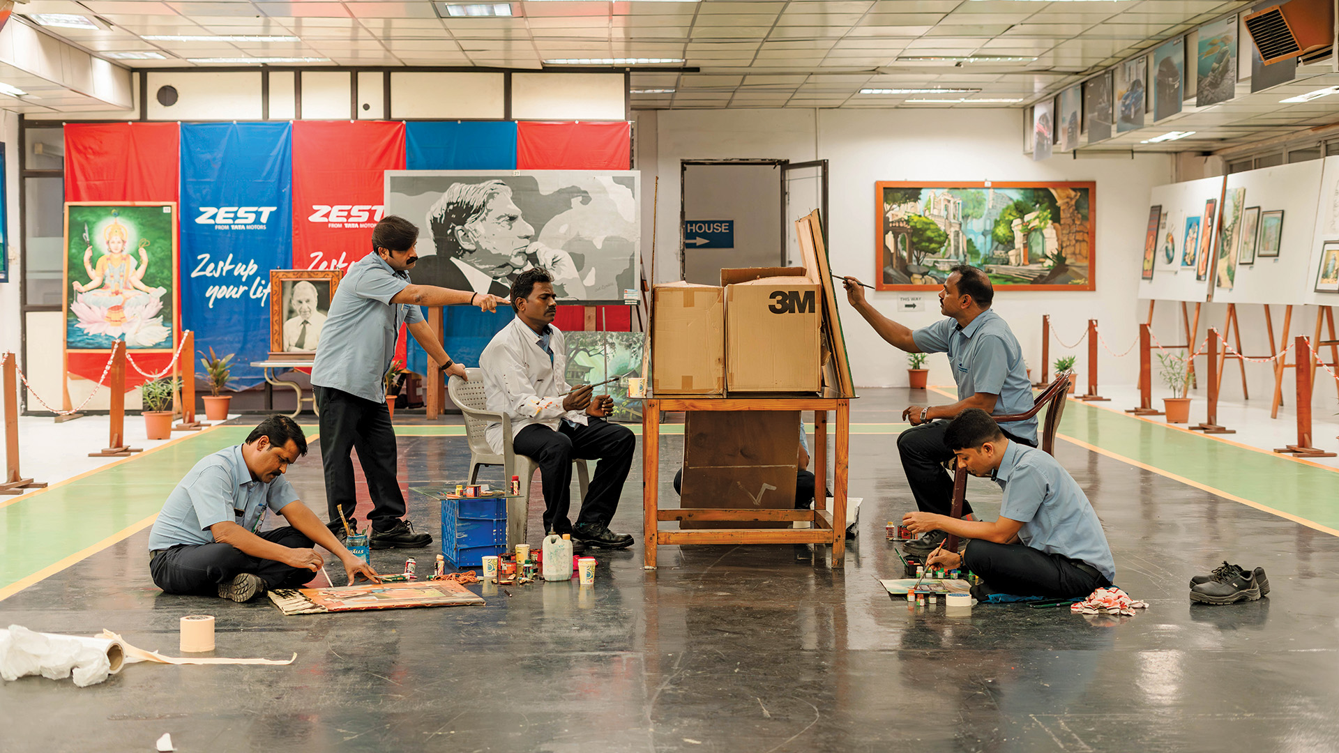 Tata Motors Chikhali plant art gallery