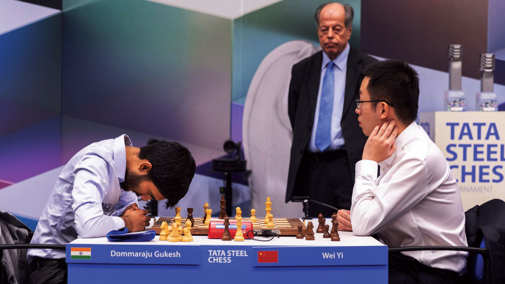 D Gukesh and Wei Yi battle it out