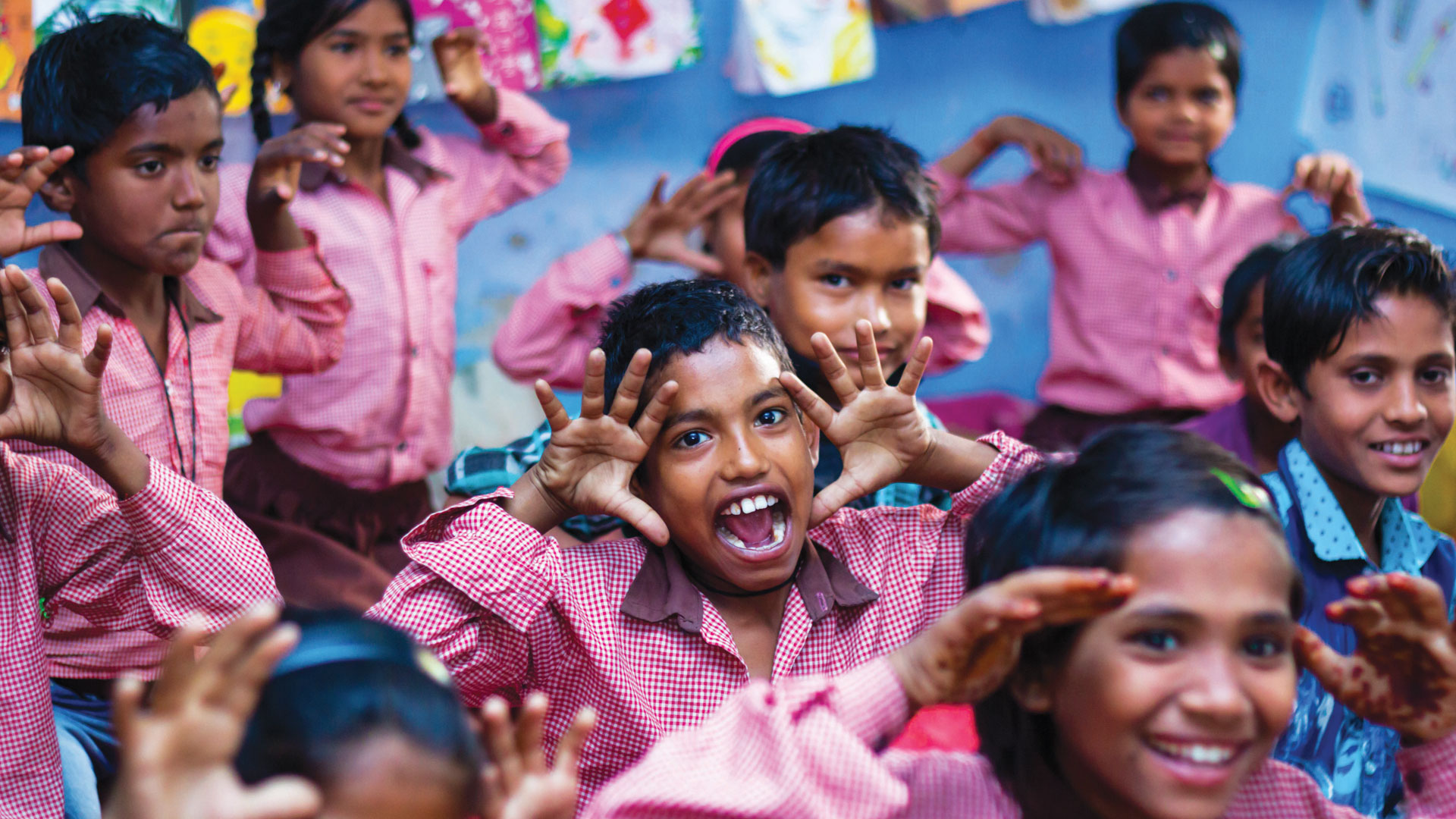 Children at a classroom initiative incubated by Tata Trusts