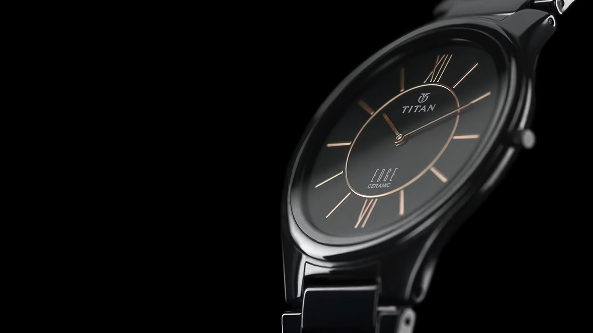 Titan ceramic hotsell slim watch