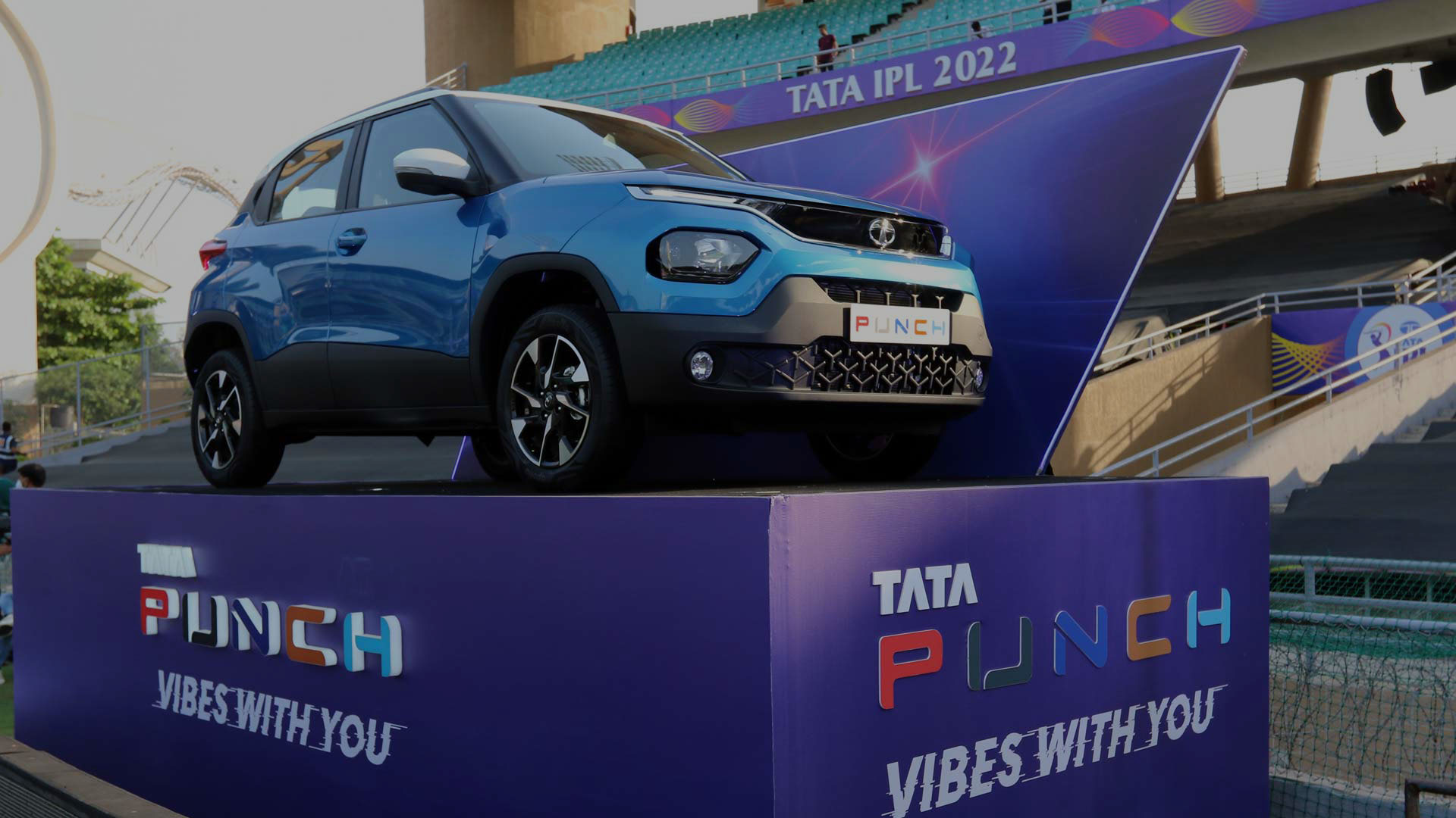 Tata Punch at the IPL stadium