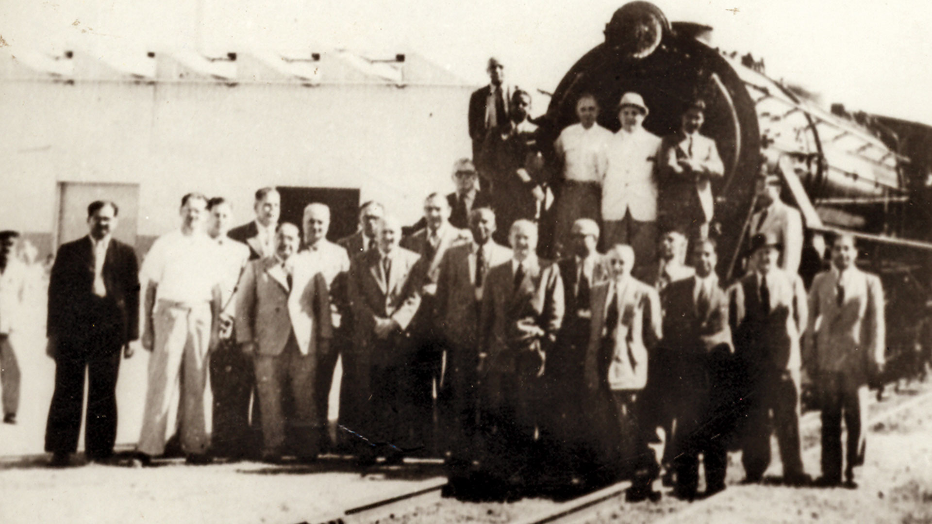 The first locomotive