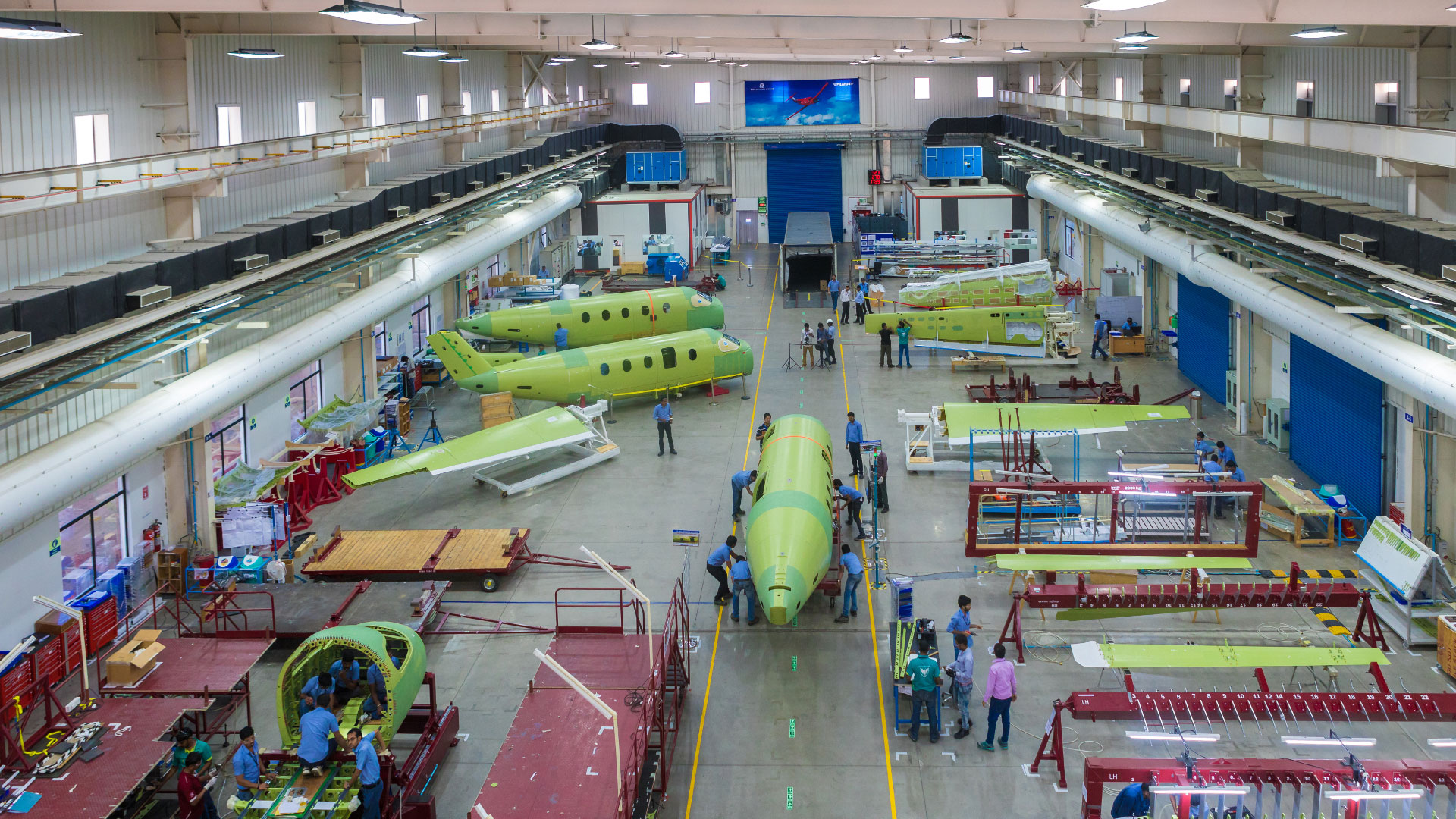 The Tata Lockheed Martin Aerostructures Ltd facility in Hyderabad